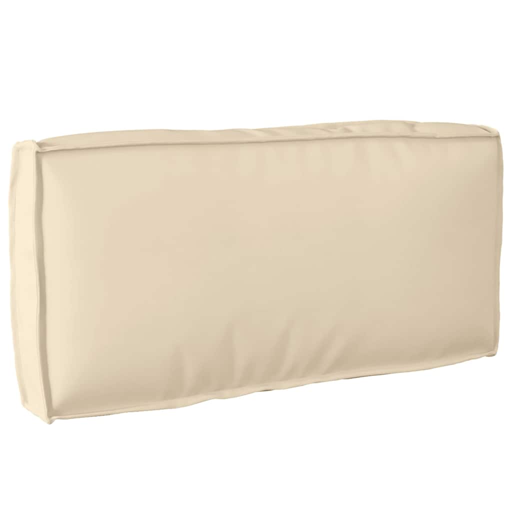 vidaXL Μαξιλάρι Μπεζ 80 x 40 x 12 cm Ύφασμα Όξφορντ