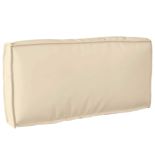 vidaXL Μαξιλάρι Μπεζ 80 x 40 x 12 cm Ύφασμα Όξφορντ