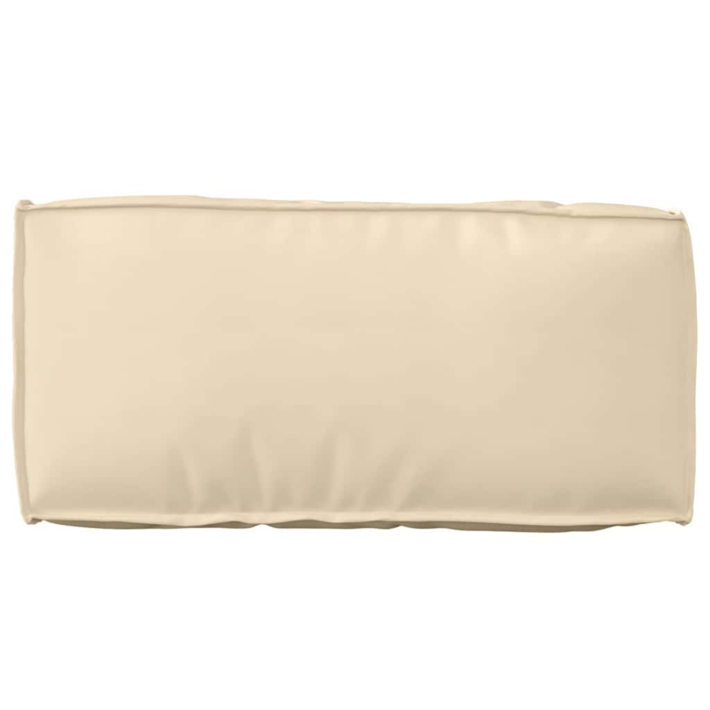 vidaXL Μαξιλάρι Μπεζ 80 x 40 x 12 cm Ύφασμα Όξφορντ