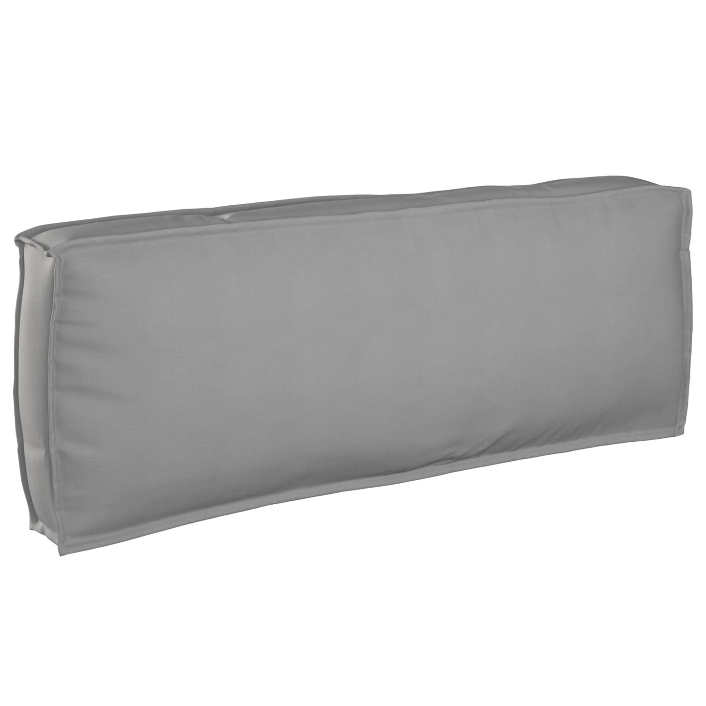 vidaXL Μαξιλάρι Ύφασμα Όξφορντ Γκρι 120 x 40 x 12 cm