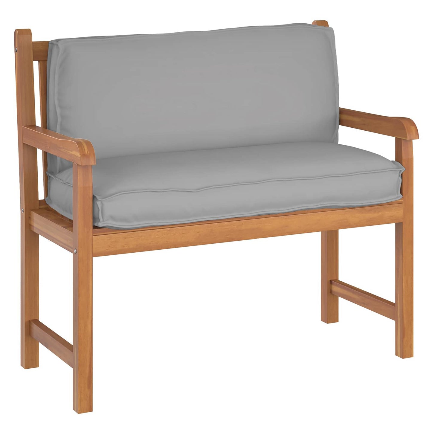 vidaXL Μαξιλάρι Ύφασμα Όξφορντ Γκρι 120 x 40 x 12 cm