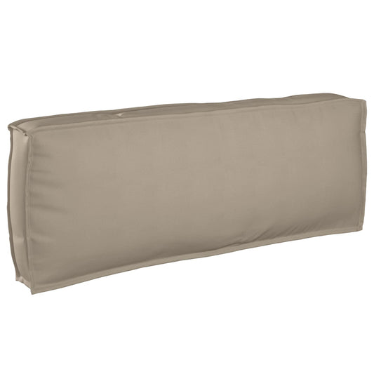 vidaXL Μαξιλάρι Taupe 120 x 40 x 12 cm Ύφασμα Όξφορντ