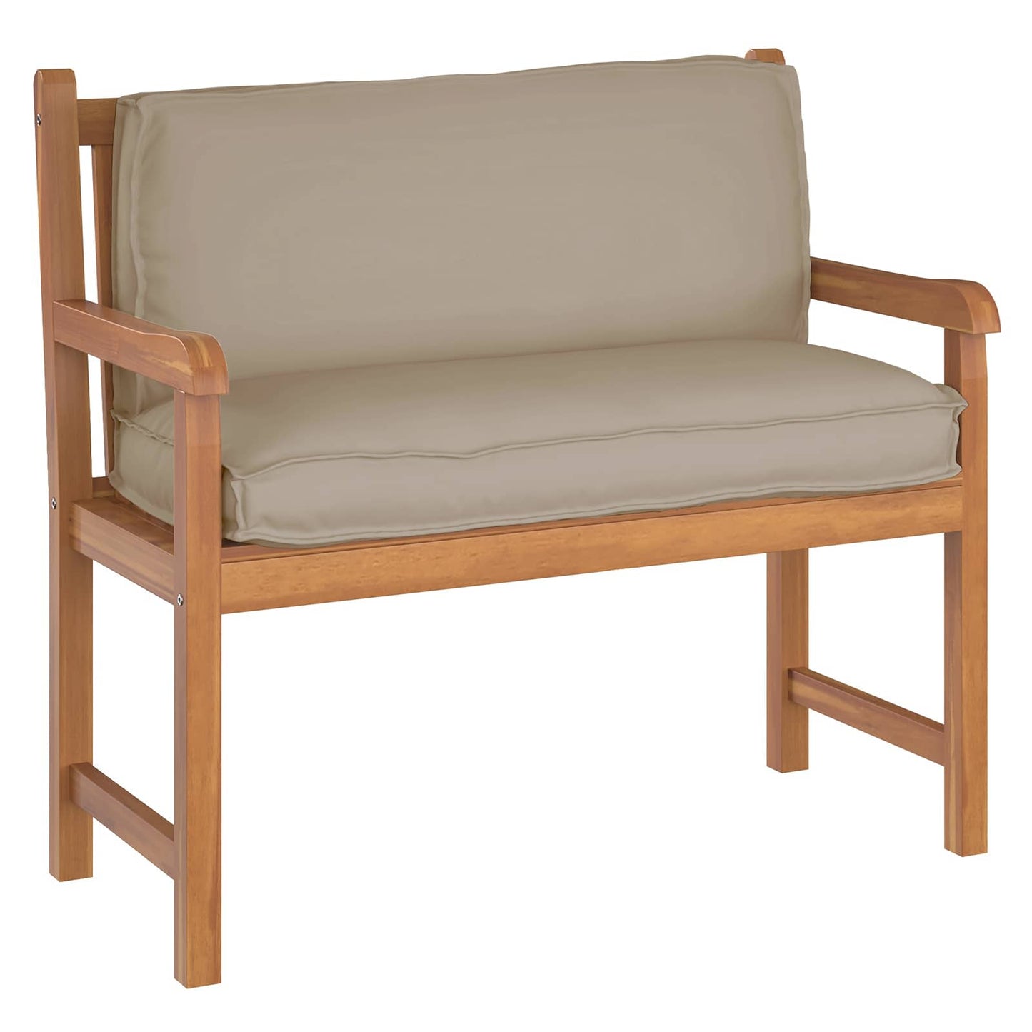 vidaXL Μαξιλάρι Taupe 120 x 40 x 12 cm Ύφασμα Όξφορντ