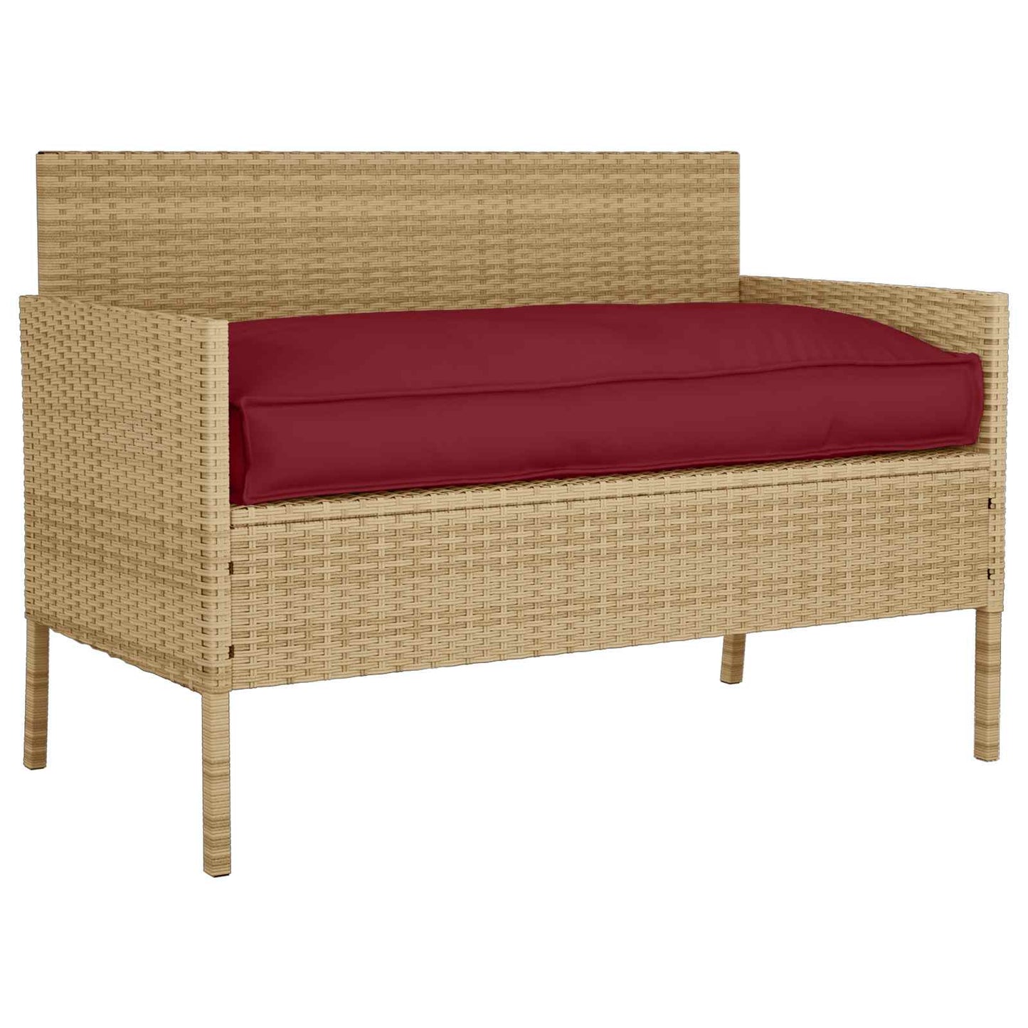 vidaXL Μαξιλάρι Κόκκινο 120 x 60 x 12 εκ. Ύφασμα Όξφορντ
