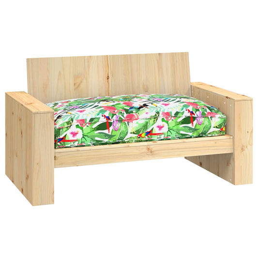 vidaXL Μαξιλάρι Floral Πολύχρωμο 120 x 80 x 12 cm Ύφασμα Όξφορντ