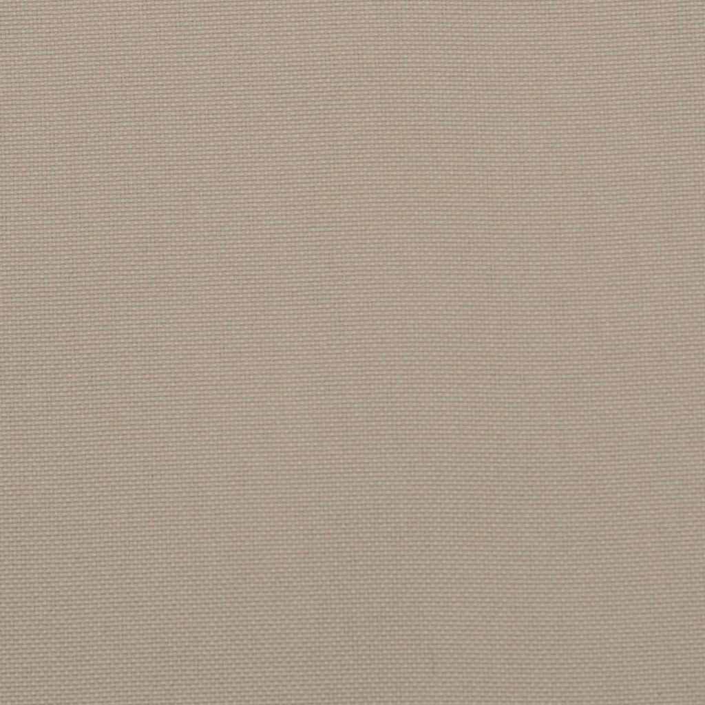 vidaXL Μαξιλάρι 2 pcs Taupe 40 x 40 x 8 εκ. Ύφασμα Όξφορντ