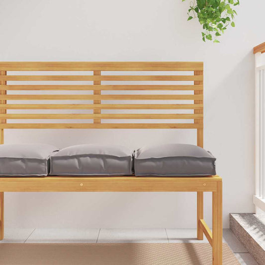 vidaXL Μαξιλάρι παλέτας για κάθισμα 4 pcs Γκρι 40 x 40 x 8 εκ.