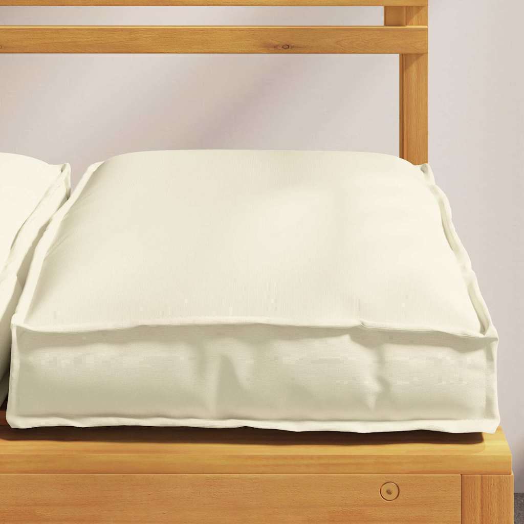 vidaXL Μαξιλάρι 4 pcs Κρεμ 40 x 40 x 8 εκ. Ύφασμα Όξφορντ