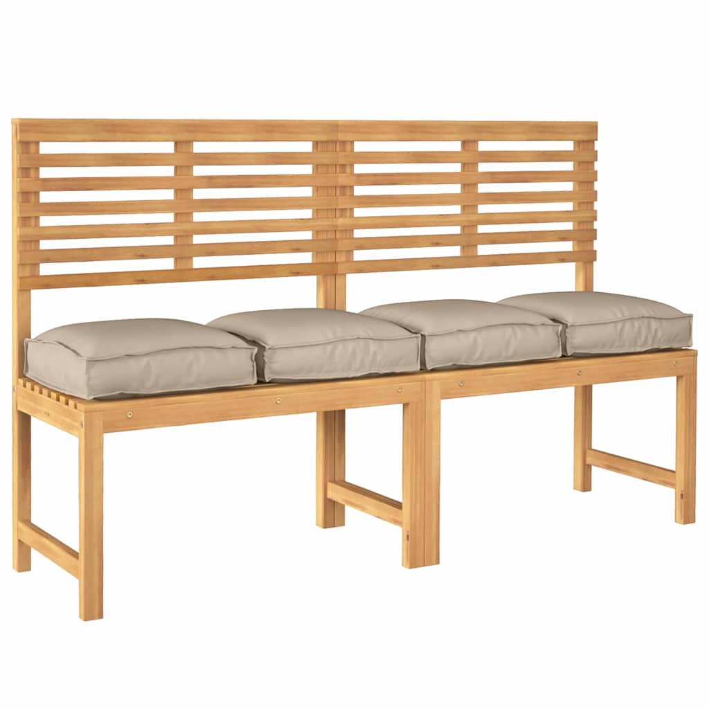 vidaXL Μαξιλάρι 4 pcs Taupe 40 x 40 x 8 εκ. Ύφασμα Όξφορντ