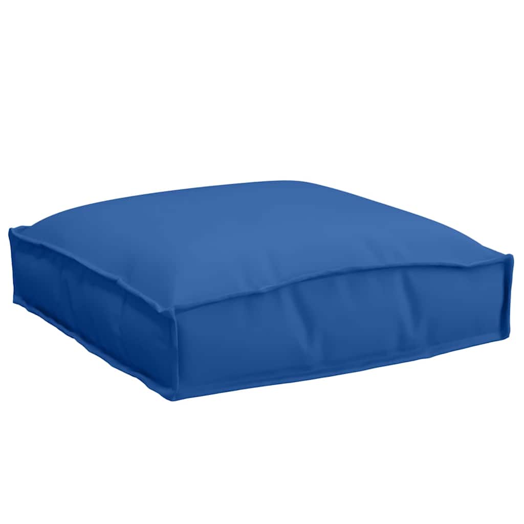 vidaXL Μαξιλάρι 4 pcs Ύφασμα Όξφορντ Βασιλικό Μπλε 40 x 40 x 8 εκ.