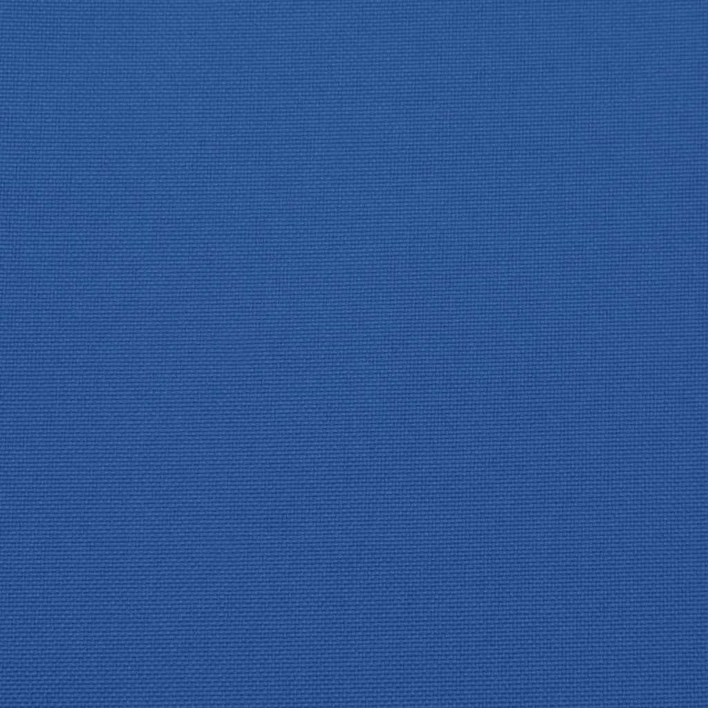 vidaXL Μαξιλάρι 4 pcs Ύφασμα Όξφορντ Βασιλικό Μπλε 40 x 40 x 8 εκ.