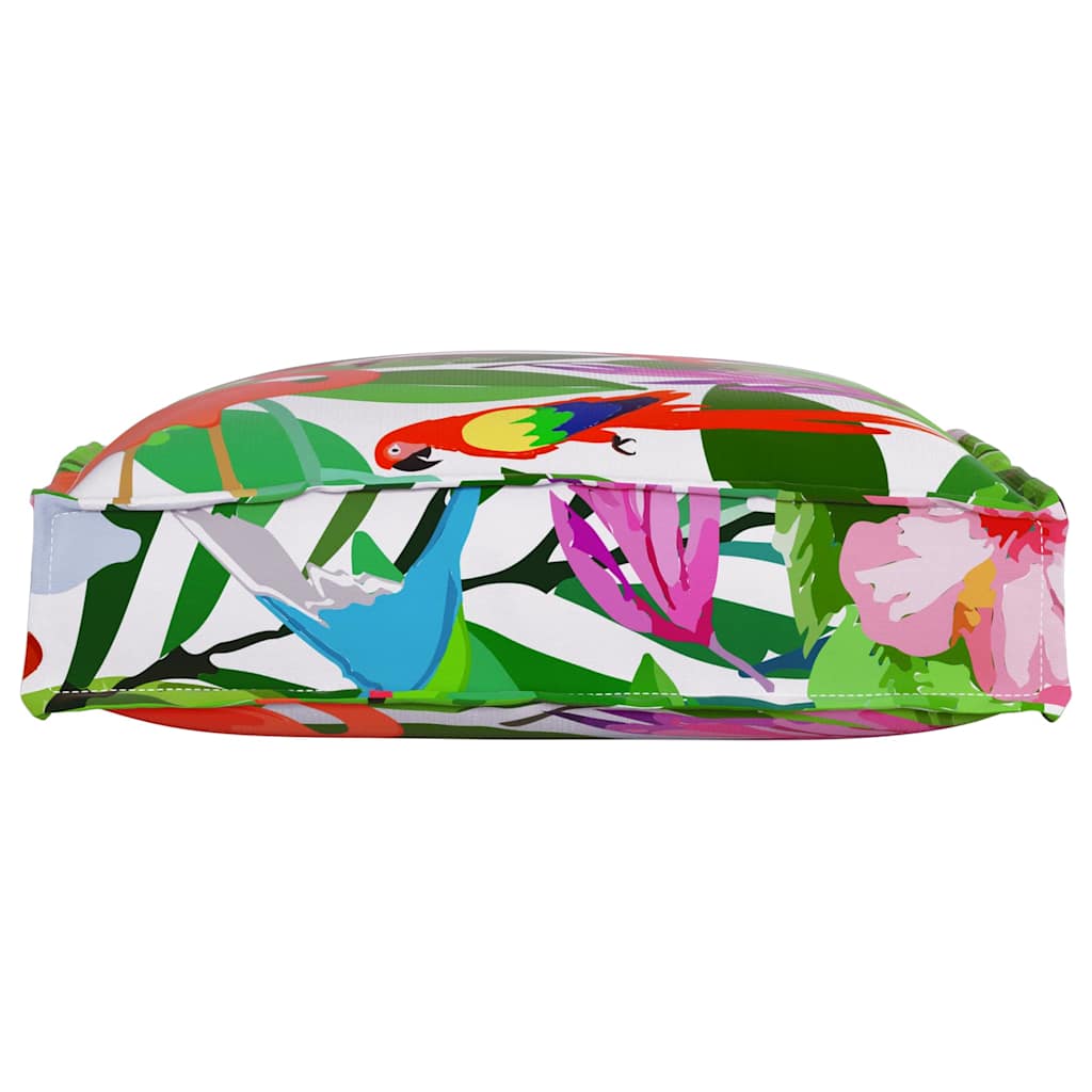 vidaXL Μαξιλάρι Floral 4 pcs Πολύχρωμο 40 x 40 x 8 εκ. Ύφασμα Όξφορντ