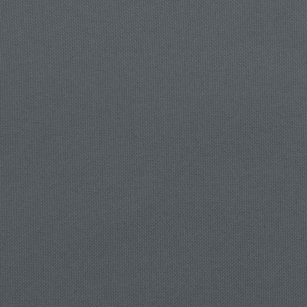 vidaXL Μαξιλάρι 6 pcs Ανθρακί 40 x 40 x 8 εκ. Ύφασμα Όξφορντ