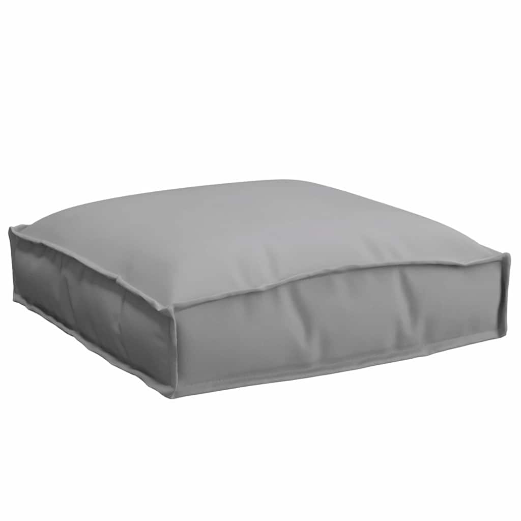 vidaXL Μαξιλάρι 6 pcs Ύφασμα Όξφορντ Γκρι 40 x 40 x 8 εκ.