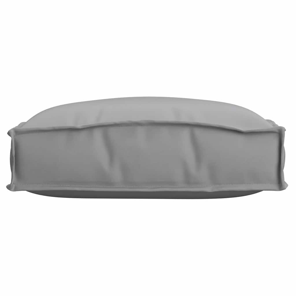 vidaXL Μαξιλάρι 6 pcs Ύφασμα Όξφορντ Γκρι 40 x 40 x 8 εκ.