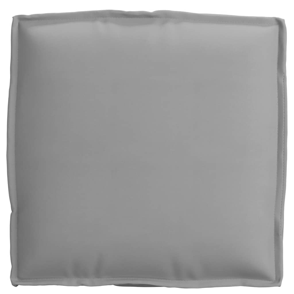 vidaXL Μαξιλάρι 6 pcs Ύφασμα Όξφορντ Γκρι 40 x 40 x 8 εκ.