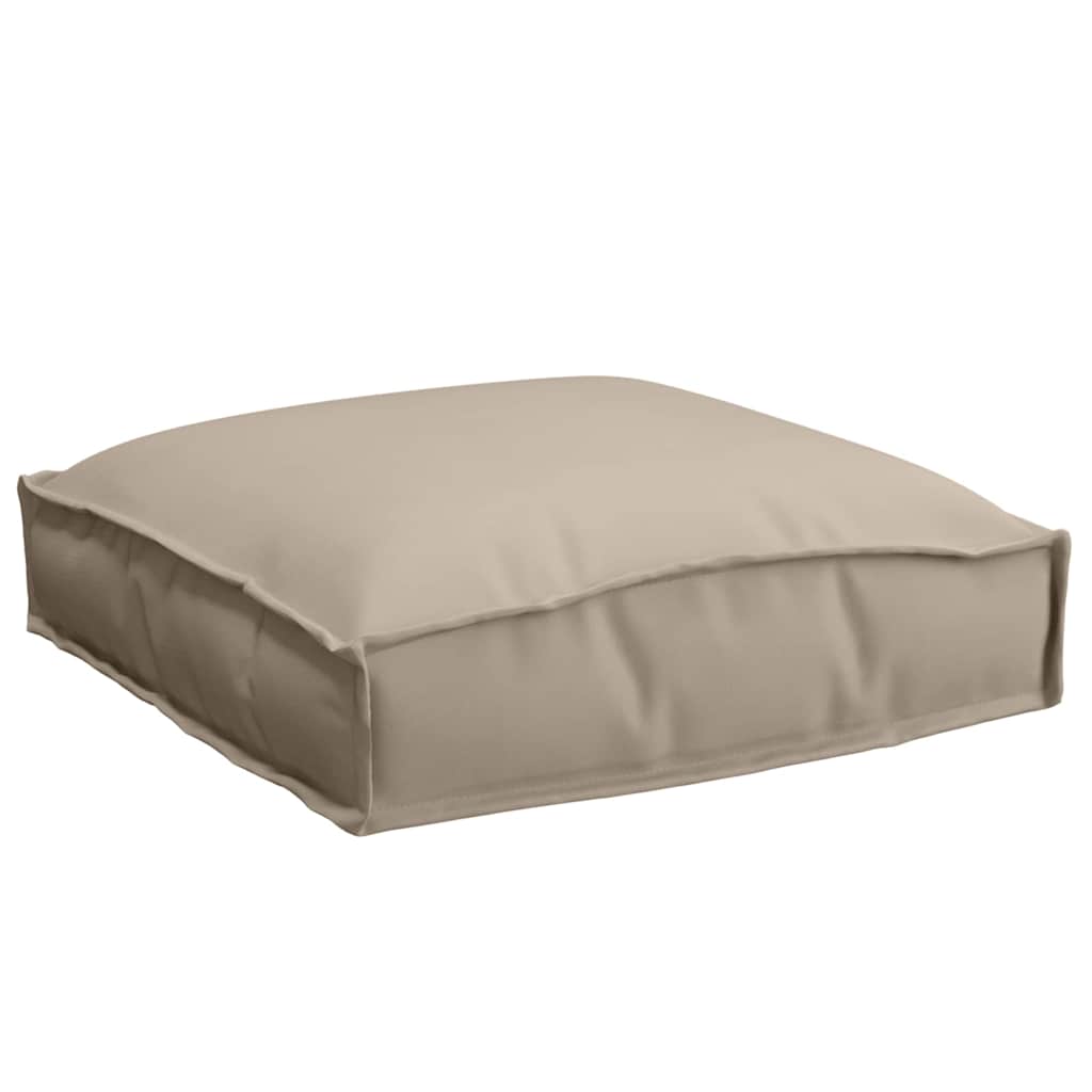 vidaXL Μαξιλάρι παλέτας για κάθισμα 6 pcs Taupe 40 x 40 x 8 εκ.