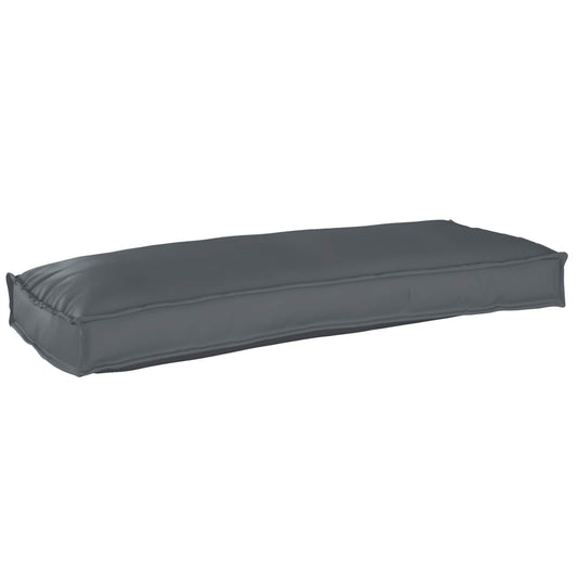 vidaXL Μαξιλάρι Ανθρακί 100 x 40 x 8 εκ Ύφασμα Όξφορντ