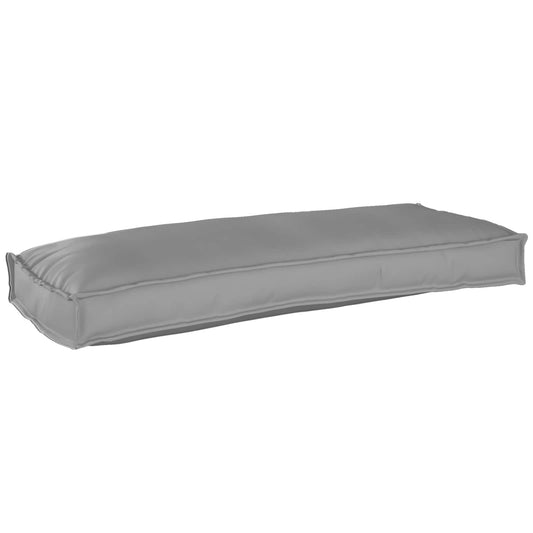 vidaXL Μαξιλάρι Γκρι 100 x 40 x 8 εκ Ύφασμα Όξφορντ