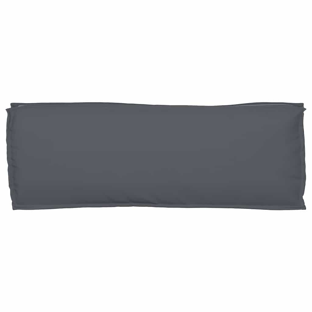 vidaXL Μαξιλάρι Ανθρακί 110 x 40 x 8 εκ Ύφασμα Όξφορντ