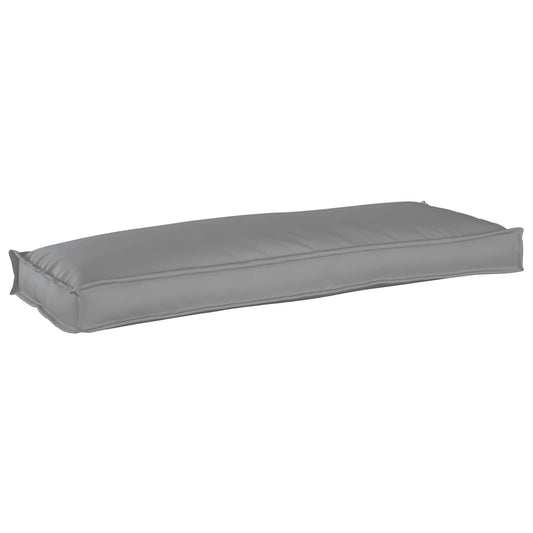 vidaXL Μαξιλάρι Γκρι 110 x 40 x 8 εκ Ύφασμα Όξφορντ
