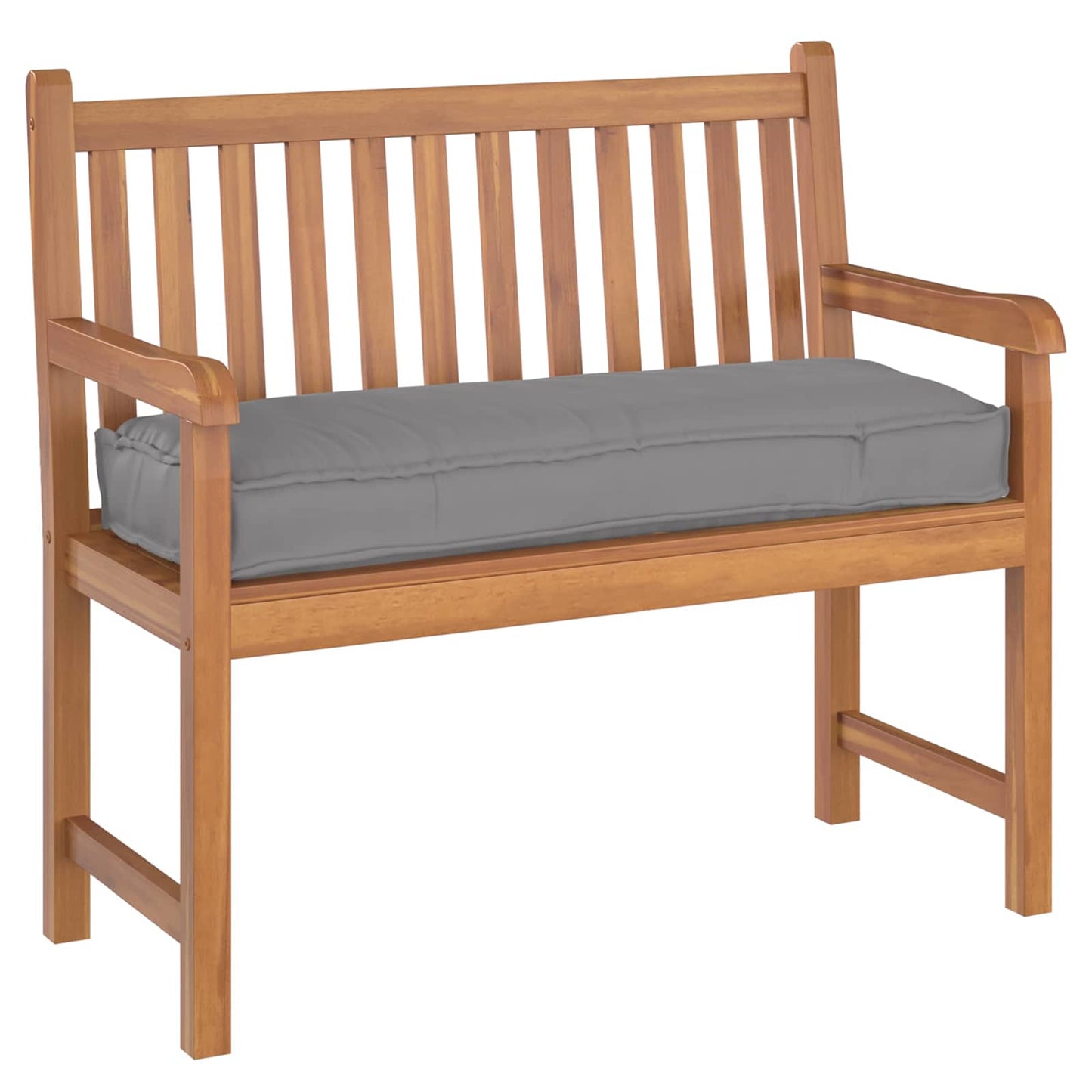 vidaXL Μαξιλάρι Γκρι 110 x 40 x 8 εκ Ύφασμα Όξφορντ