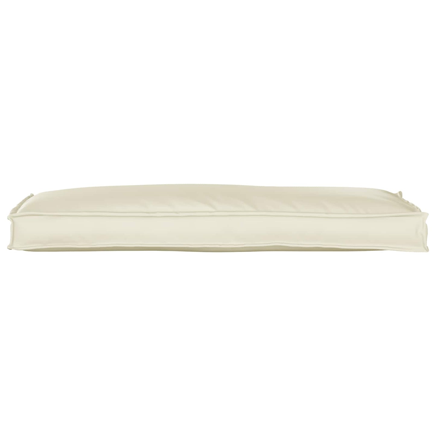 vidaXL Μαξιλάρι Κρεμ 110 x 40 x 8 εκ Ύφασμα Όξφορντ