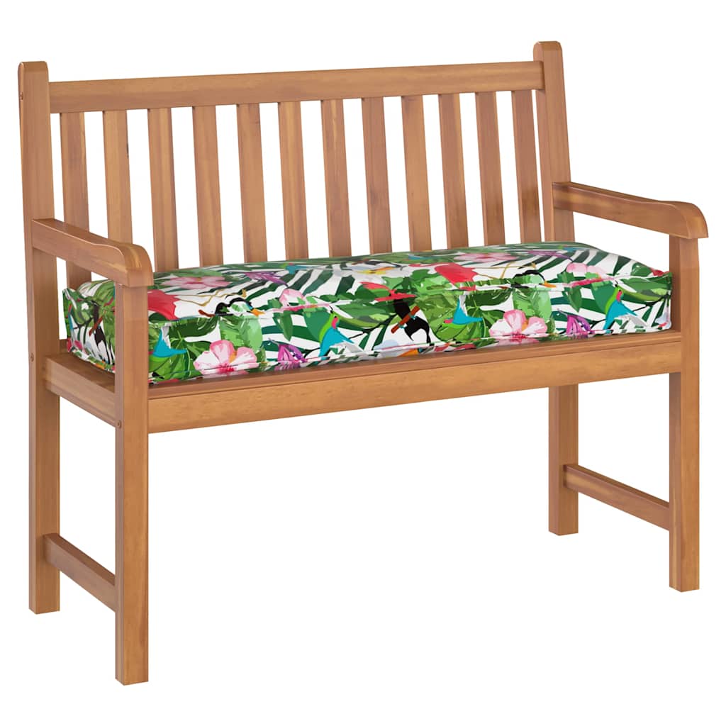 vidaXL Μαξιλάρι Floral Πολύχρωμο 120 x 40 x 8 εκ Ύφασμα Όξφορντ