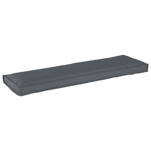vidaXL Μαξιλάρι Ανθρακί 140 x 40 x 8 εκ. Ύφασμα Όξφορντ