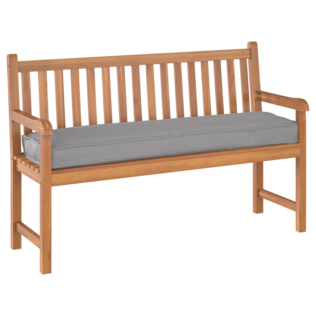 vidaXL Μαξιλάρι παλέτας για πάγκο Γκρι 150 x 40 x 8 εκ. Ύφασμα Oxford