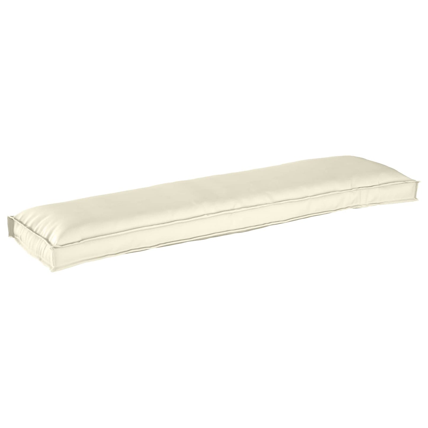 vidaXL Μαξιλάρι Κρεμ 150 x 40 x 8 εκ. Ύφασμα Όξφορντ