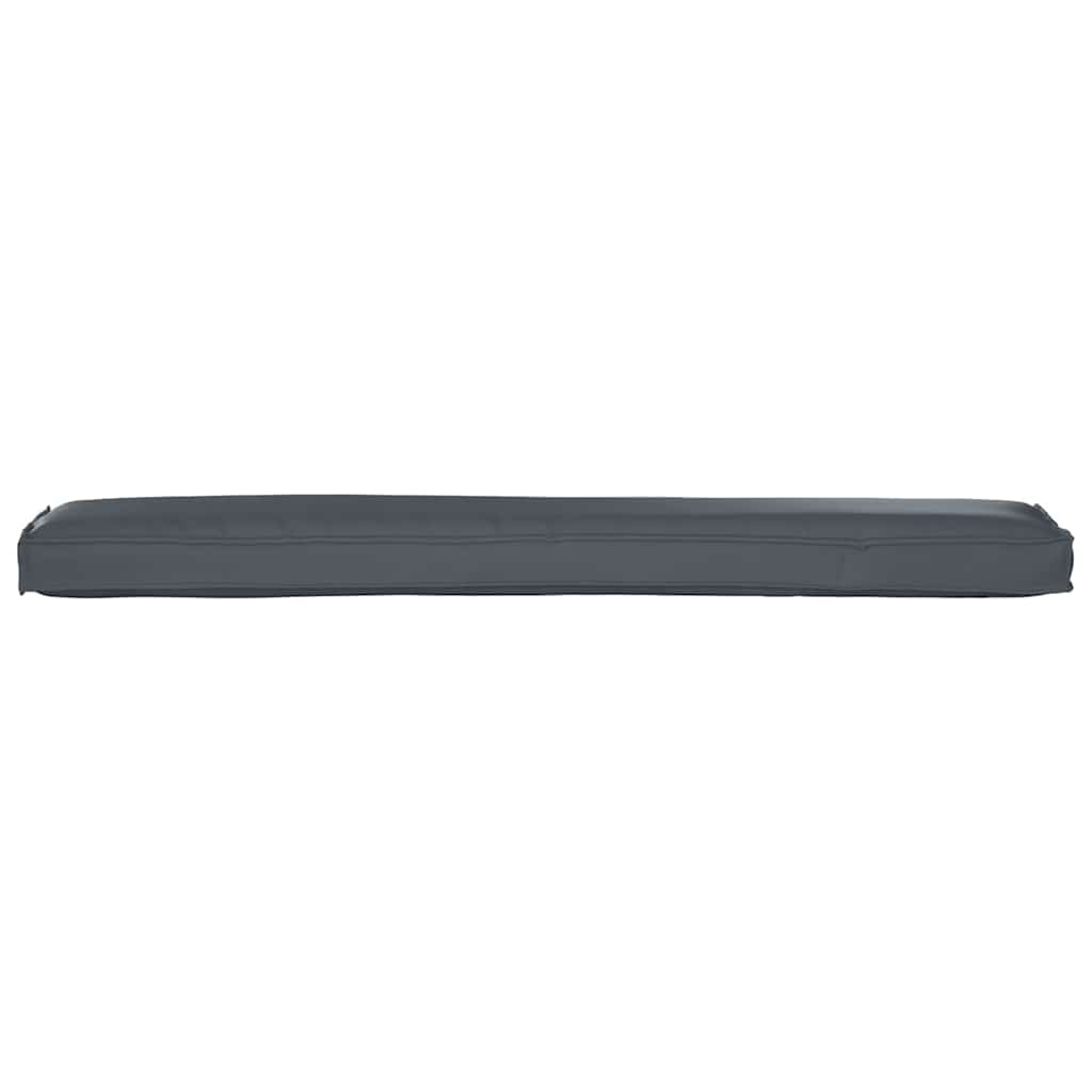 vidaXL Μαξιλάρι παλέτας Ανθρακί 200 x 40 x 8 εκ. Ύφασμα Οξφόρδης