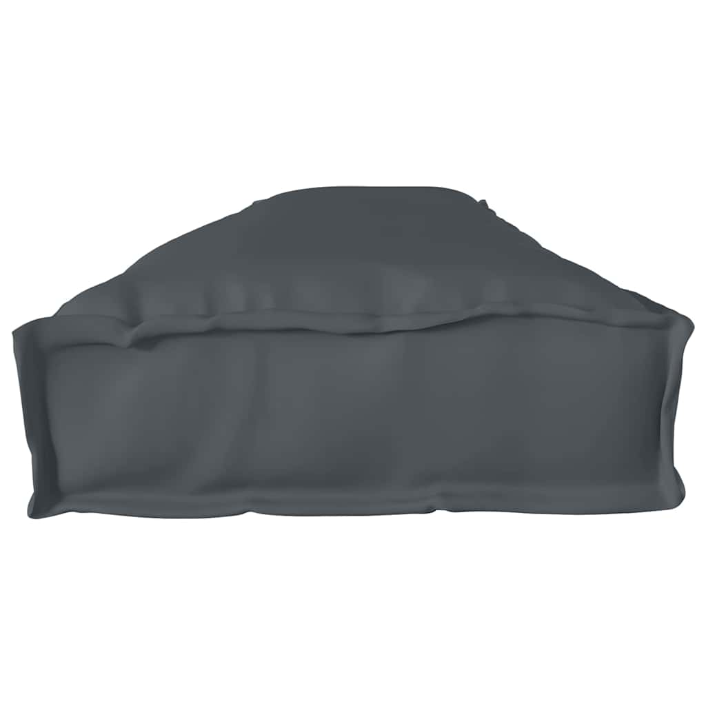vidaXL Μαξιλάρι παλέτας Ανθρακί 200 x 40 x 8 εκ. Ύφασμα Οξφόρδης