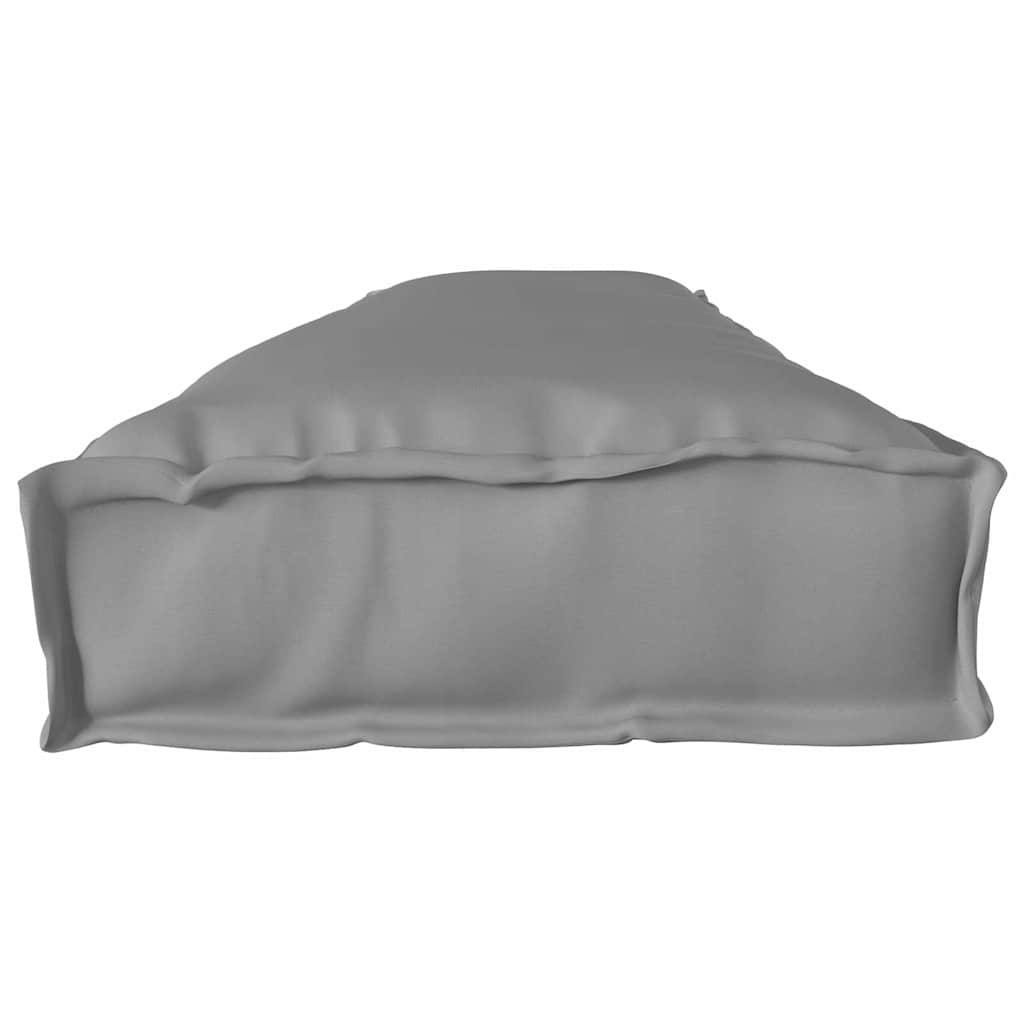 vidaXL Μαξιλάρι παλέτας Γκρι 200 x 40 x 8 εκ. Ύφασμα Οξφόρδης