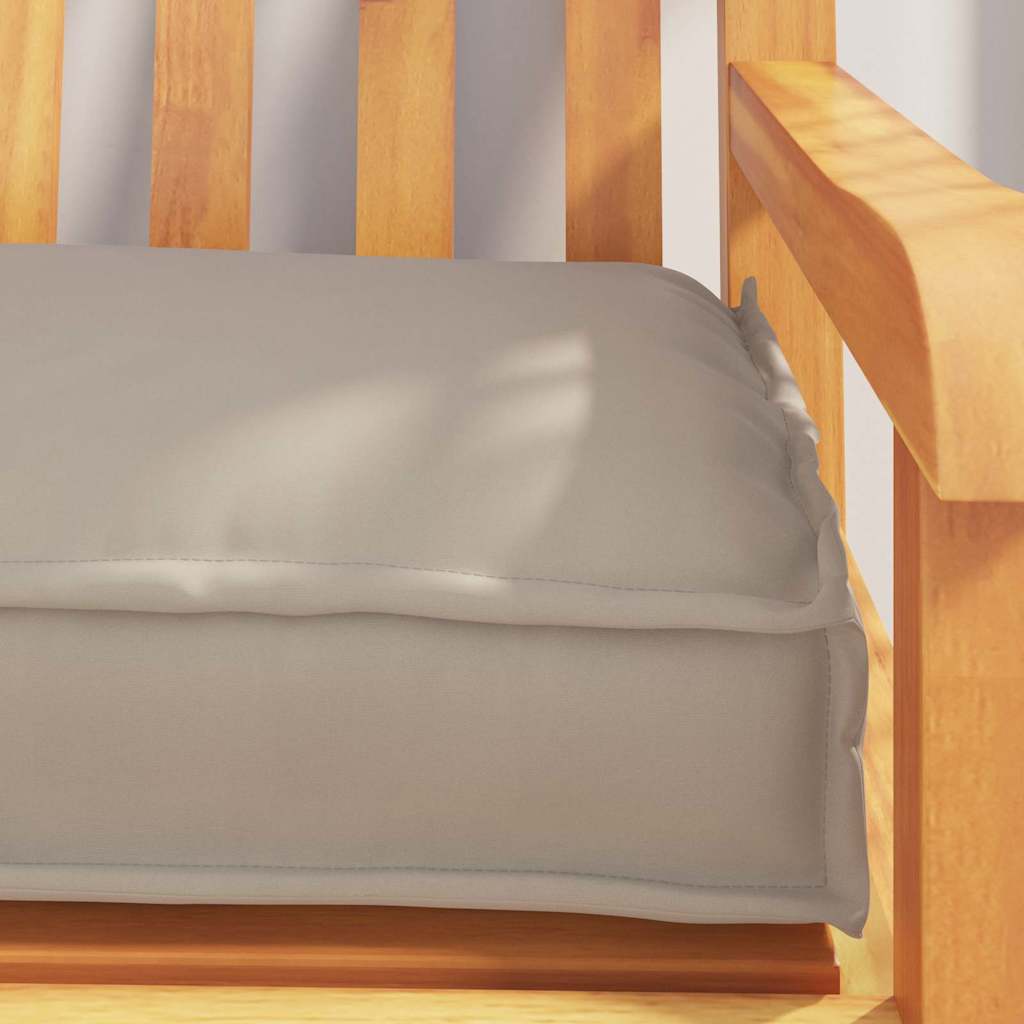vidaXL Μαξιλάρι παλέτας Taupe 200 x 40 x 8 εκ. Ύφασμα Οξφόρδης