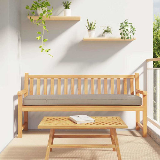 vidaXL Μαξιλάρι παλέτας Taupe 200 x 40 x 8 εκ. Ύφασμα Οξφόρδης
