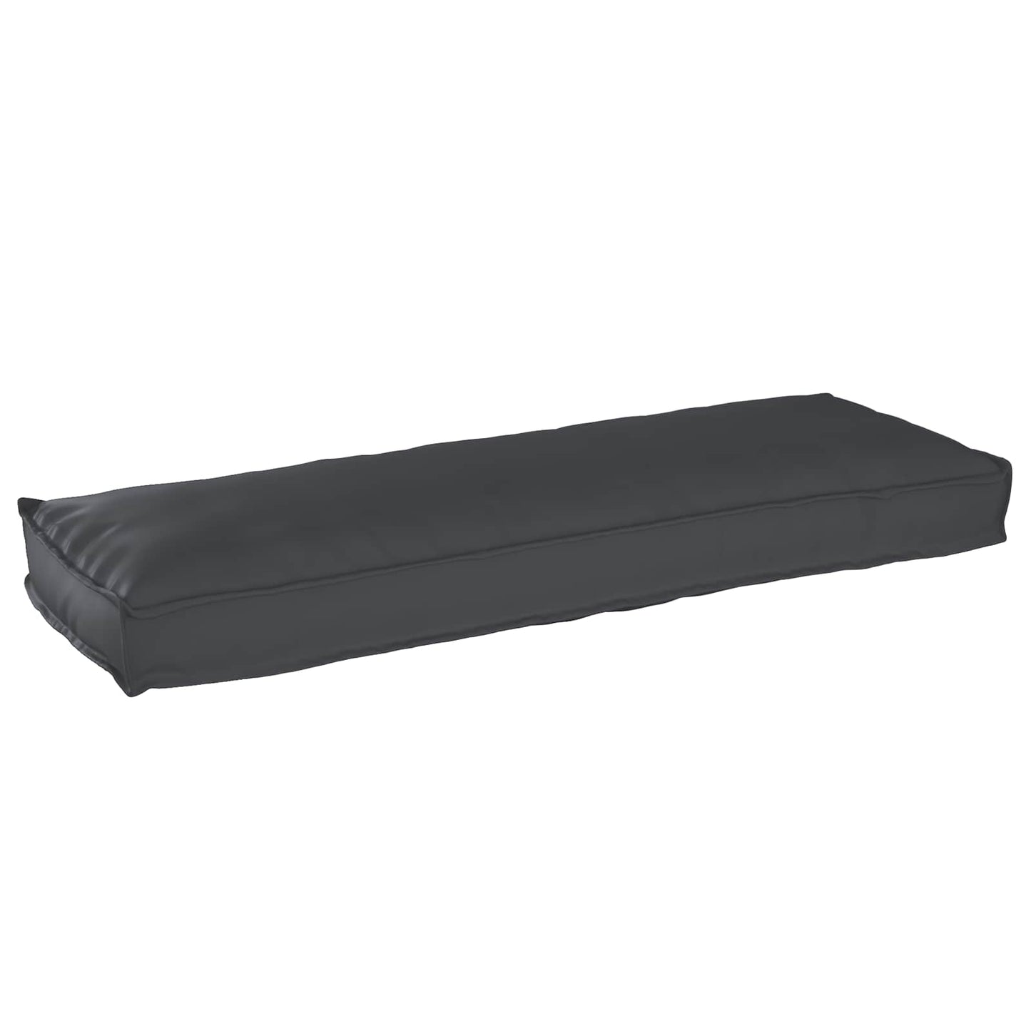 vidaXL Σετ Μαξιλαριών Πάγου 2 pcs Μαύρο 120 x 40 x 8 εκ