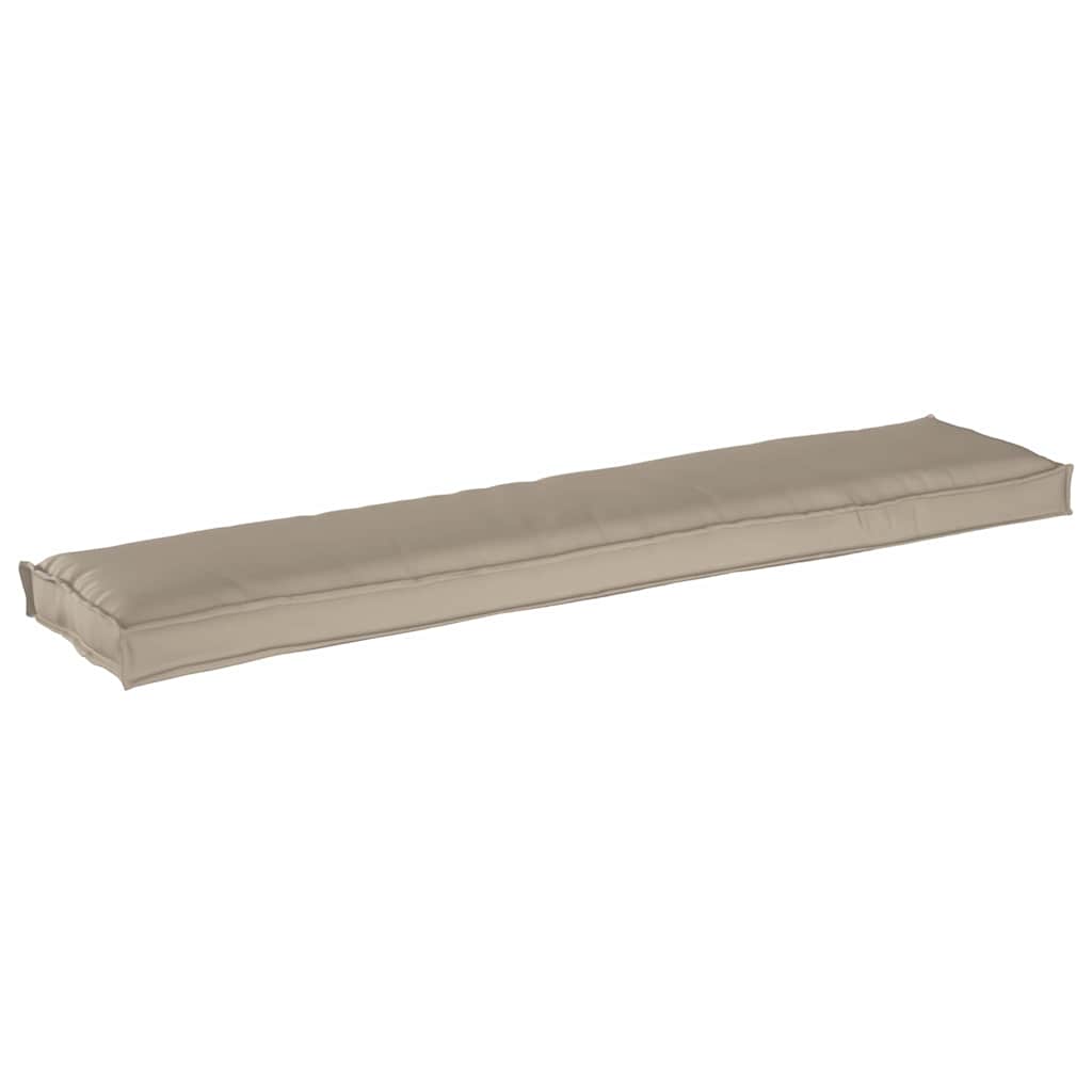 vidaXL Σετ Μαξιλαριών Πάγου 2 pcs Taupe 180 x 40 x 8 εκ.