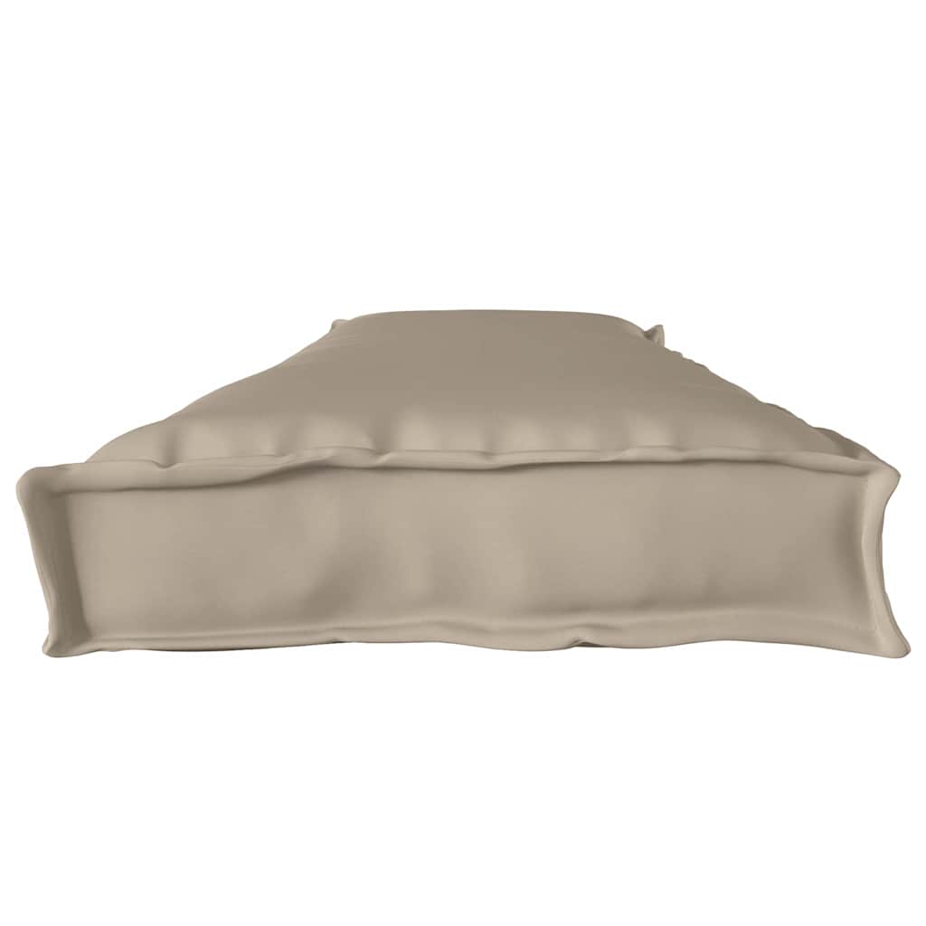 vidaXL Σετ Μαξιλαριών Πάγου 2 pcs Taupe 180 x 40 x 8 εκ.