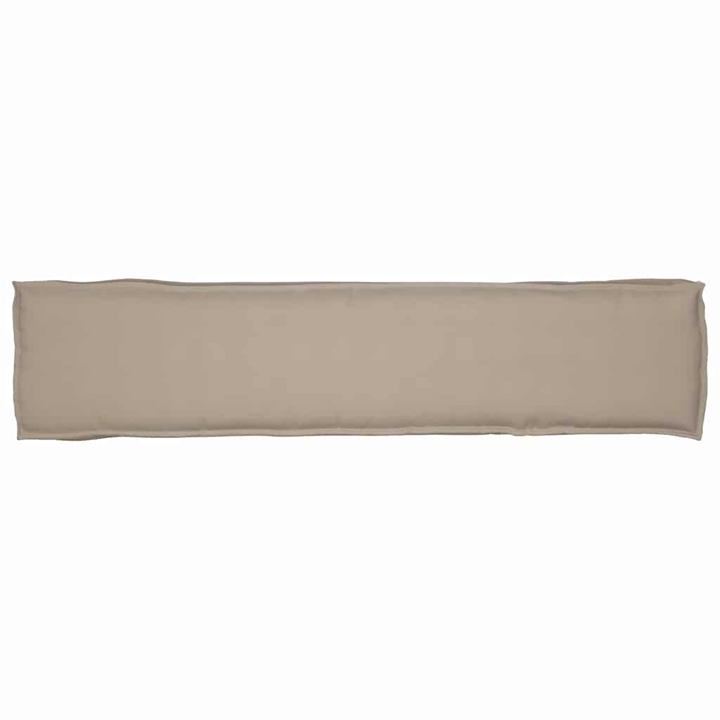 vidaXL Σετ Μαξιλαριών Πάγου 2 pcs Taupe 180 x 40 x 8 εκ.