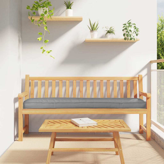 vidaXL Σετ Μαξιλαριών Πάγου 2 pcs Γκρι 200 x 40 x 8 εκ. Ύφασμα Όξφορντ