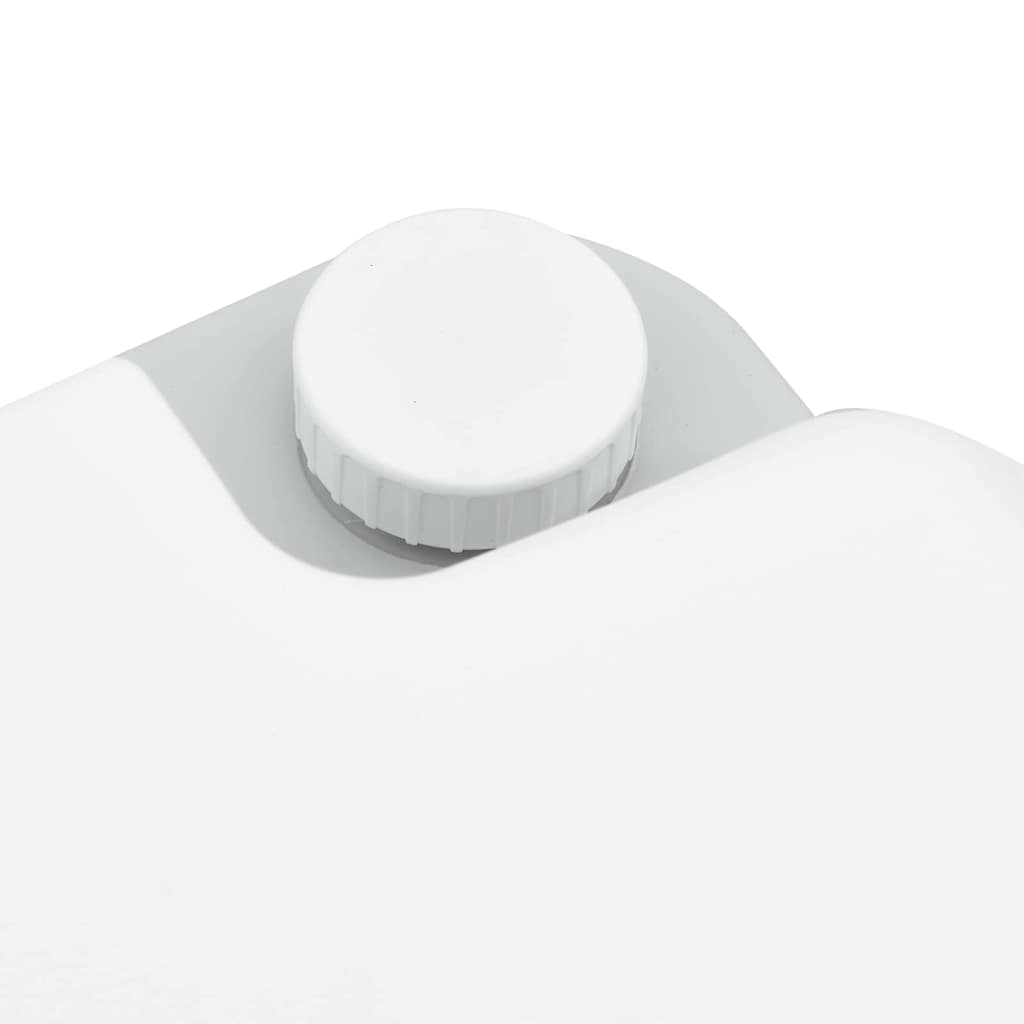 Φορητή Τουαλέτα vidaXL Γκρι & Άσπρο Πλαστικό 20 Λ