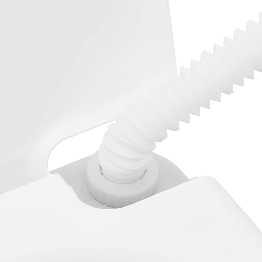 vidaXL Τουαλέτα Κάμπινγκ 2 pcs Γκρι και Λευκό