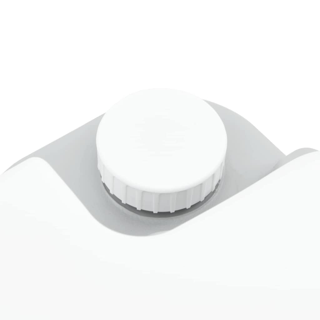 vidaXL Φορητή Τουαλέτα Κάμπινγκ Γκρι 10L Φρέσκο Νερό και 10L Δεξαμενή Αποβλήτων