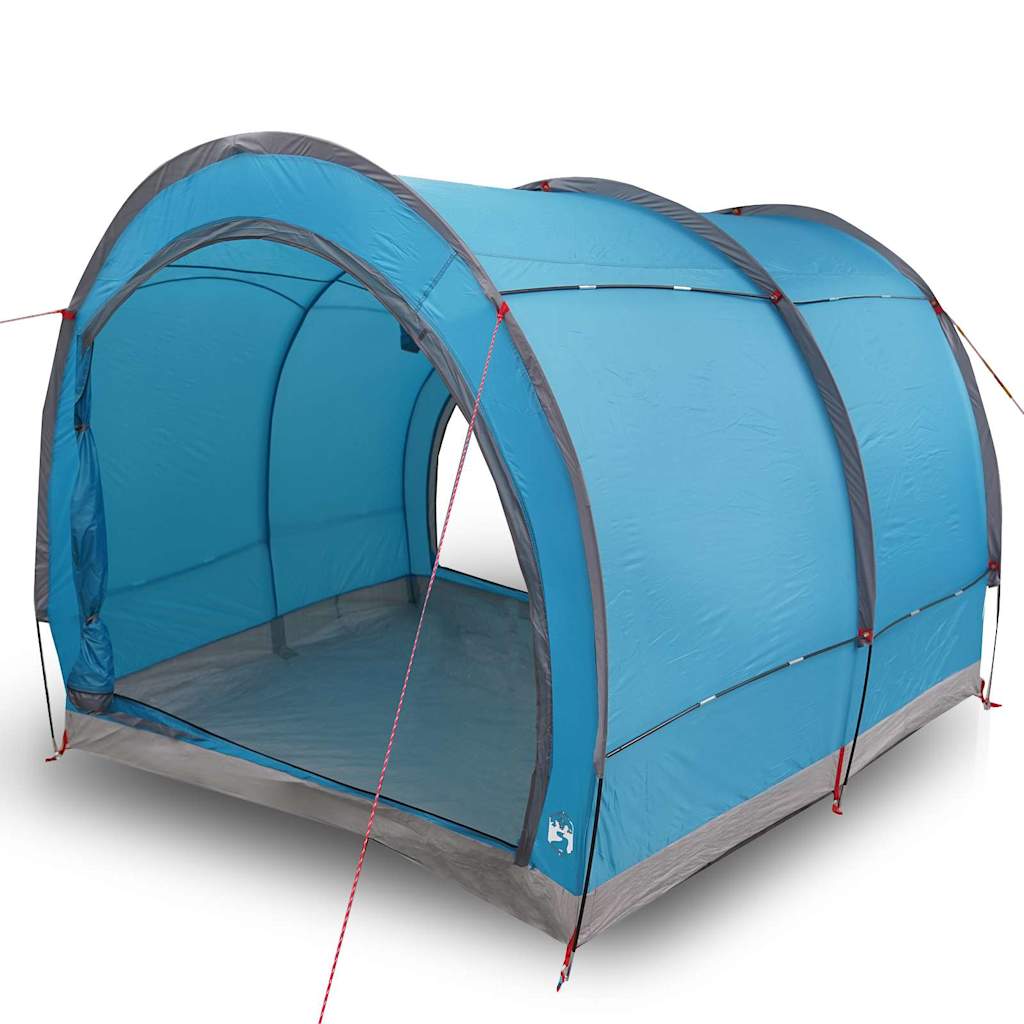 vidaXL Σκηνή αποθήκευσης ποδηλάτων με στέγη Μπλε 256 x 222 x 182 εκ