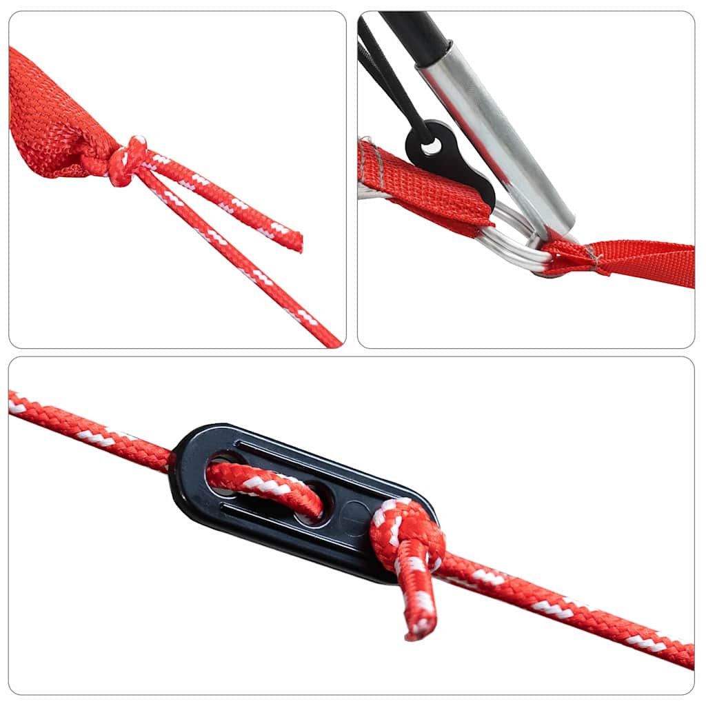 vidaXL Σκηνή με στέγη με αέρα αέρα Μπλε 268 x 240 x 191 cm Πολυεστέρας