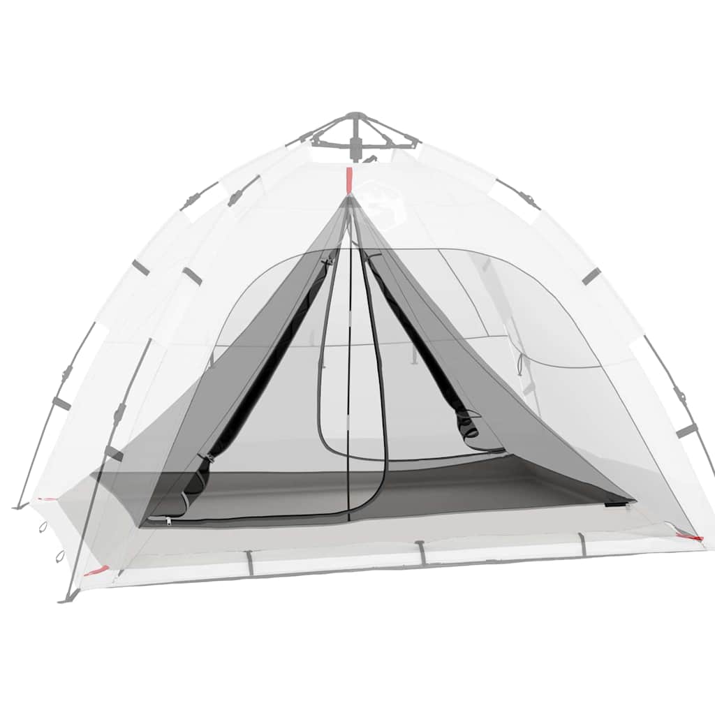 vidaXL Εσωτερική σκηνή με στέγη Μαύρο 240 x 160 x 133 εκ Με δίχτυ