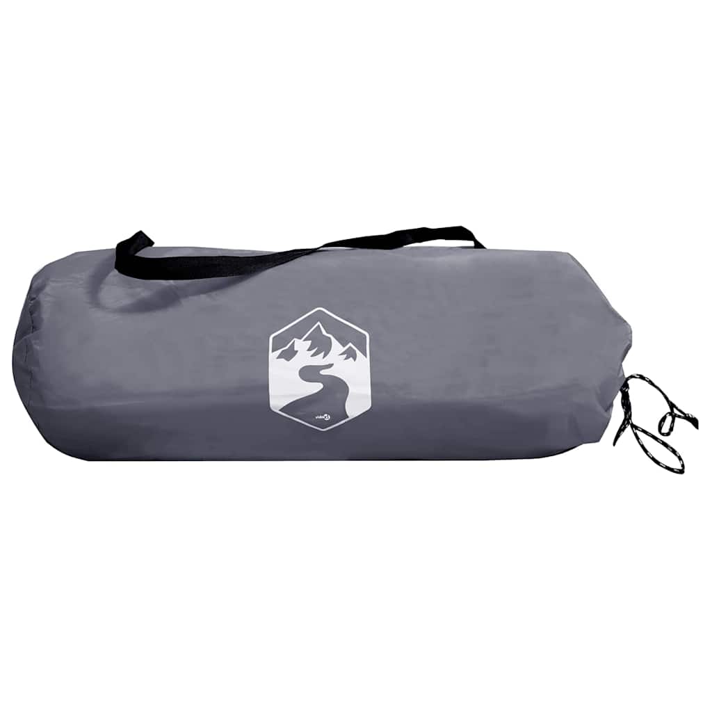 vidaXL Σκηνή με στέγη Άλλο με αέρα αέρα Γκρι και Μαύρο 236 x 150 x 136 εκ