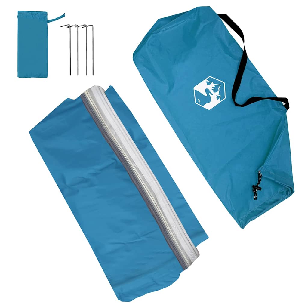 vidaXL Σκηνή με στέγη Άλλο με αέρα αέρα Μπλε και Μαύρο