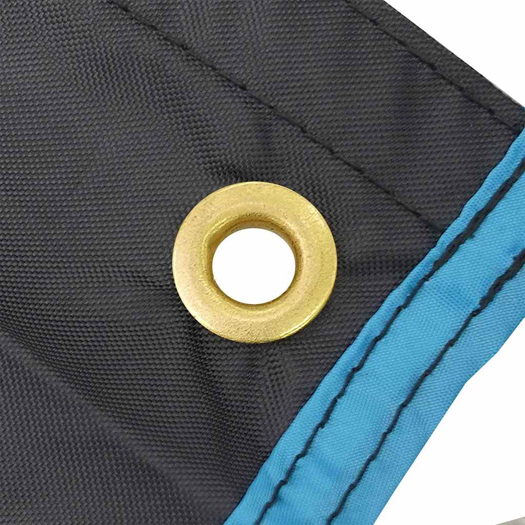 vidaXL Σακούλα Αποθήκευσης Μαύρο και μπλε 63,5 x 40 εκ. oxford